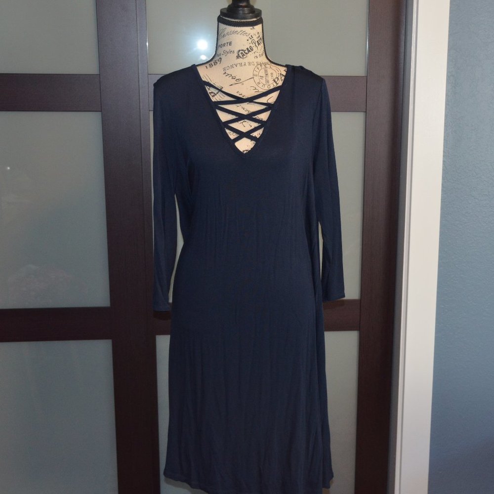 Philosophy Navy Blue Dress